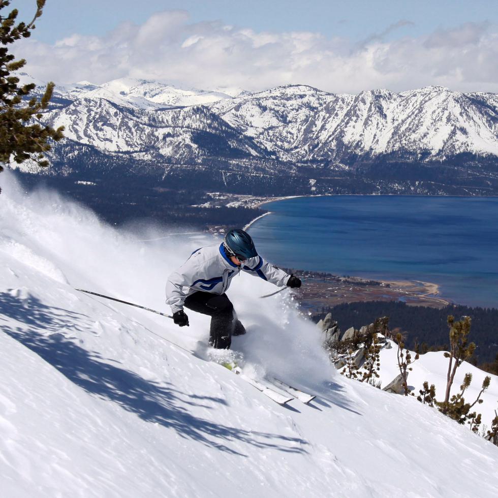 Estación de esquí Heavenly, en South Lake Tahoe, California.