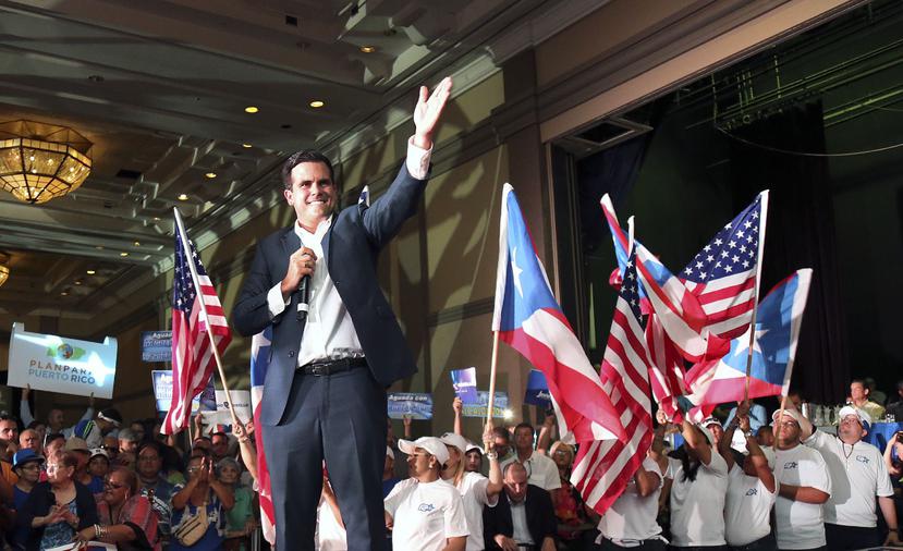 Se informó que Ricardo Rosselló lleva varios días en Washington D.C., donde ha sostenido reuniones con más de una docena de congresistas para impulsar su propuesta para atender la crisis de Puerto Rico. (Archivo / GFR Media)