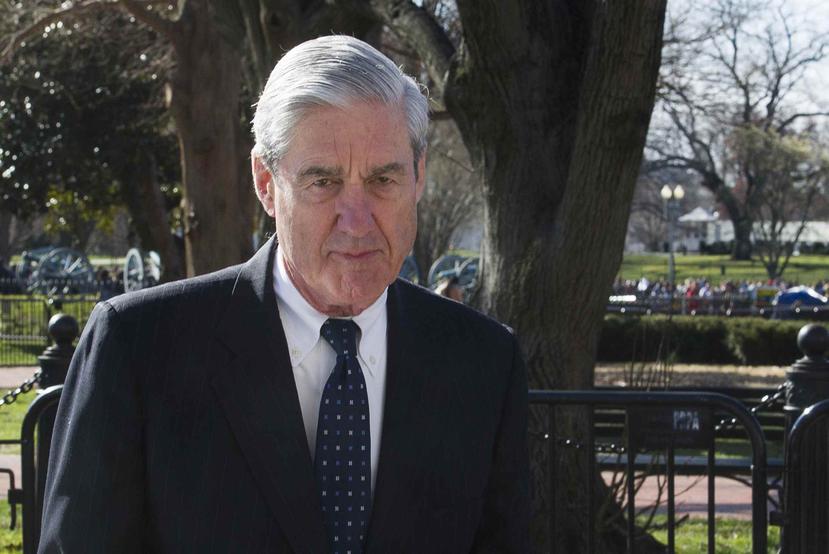 "No determinamos que el presidente haya cometido un delito", dijo Robert Mueller. (AP)