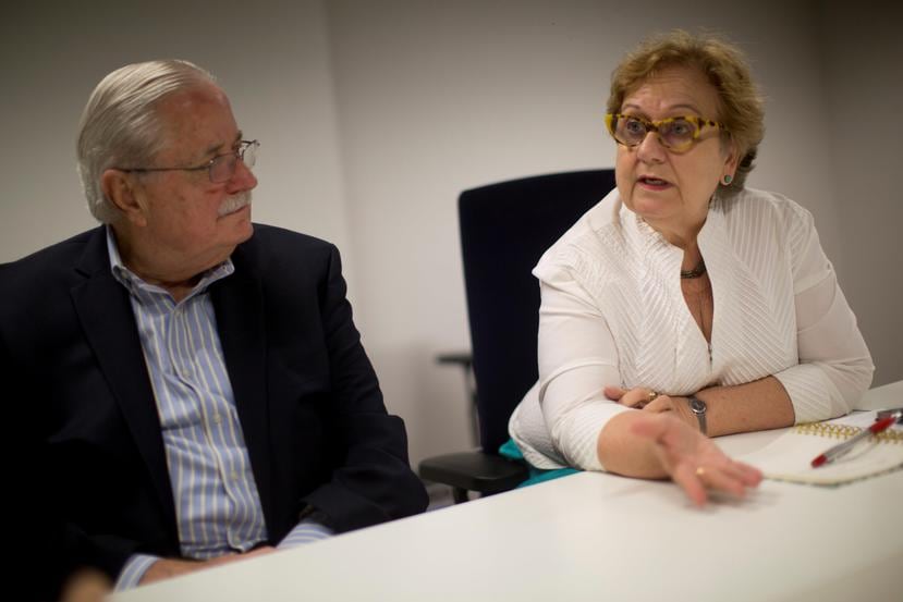El presidente y la directora ejecutiva de la Red de Fundaciones, Rafael Cortés y Janice Petrovich, explicaron los esfuerzos de recaudación de fondos.