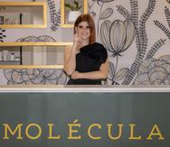 Gloritza Avilés es creadora del concepto detrás del salón de belleza Molécula, en The Mall of San Juan.