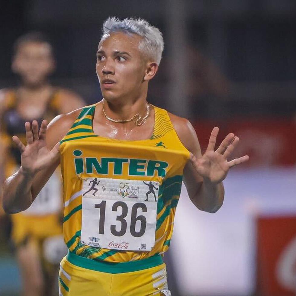El fondista barranquiteño Héctor Pagán, de la Universidad Interamericana de Puerto Rico, conquistó por tercer año consecutivo los 5,000 metros en las Justas de Atletismo de la LAI.