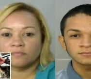 Ana Inés Napoleoni Medina y su hijo Jeromy Pietri están imputados de asesinar a Jancarlo Rivera Lugo.