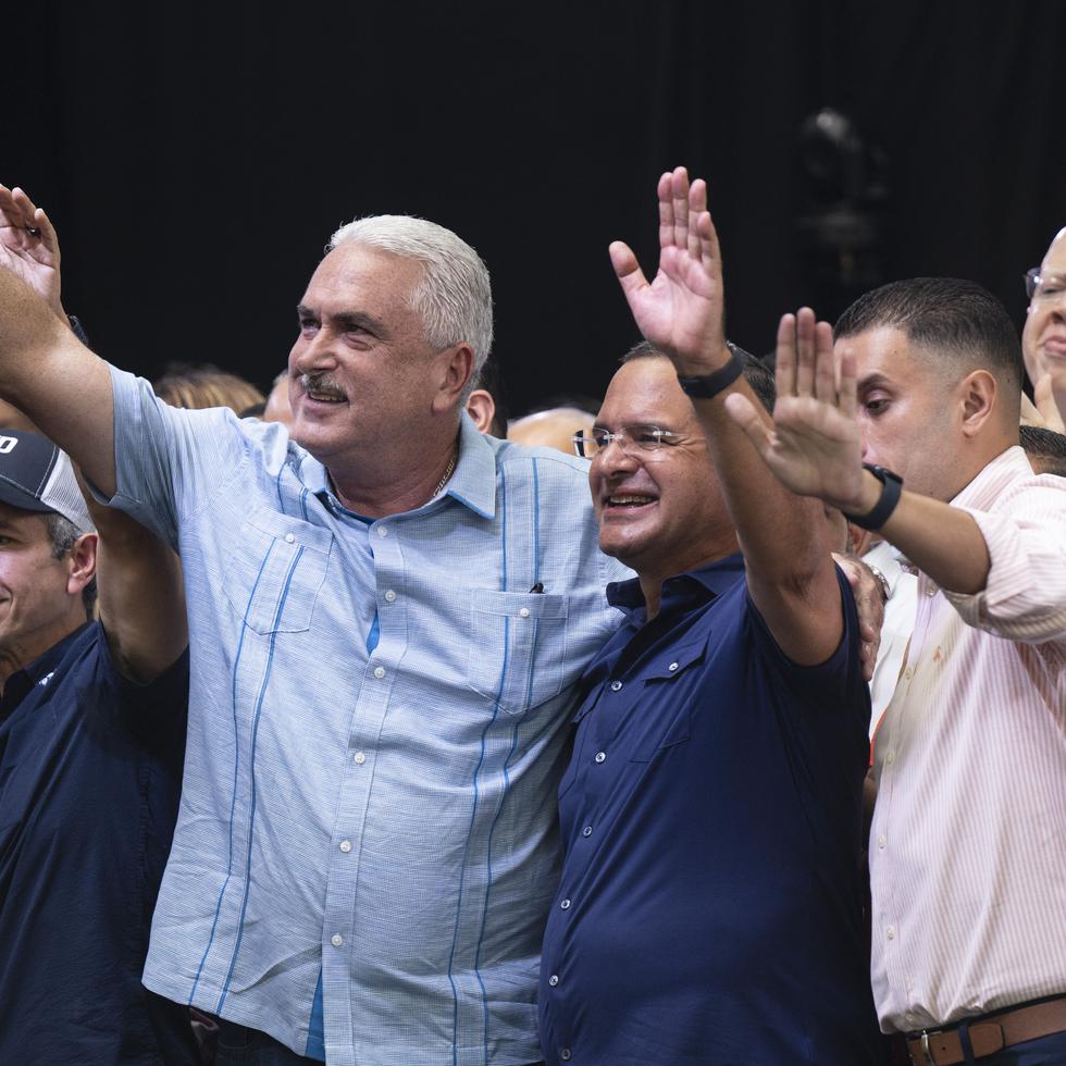 El gobernador Pedro Pierluisi, al igual que el senador Thomas Rivera Schatz, pidió un voto íntegro por el Partido Nuevo Progresista (PNP).