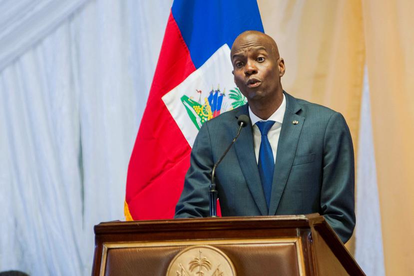 Foto de archivo del asesinado presidente de Haití, Jovenel Moise.