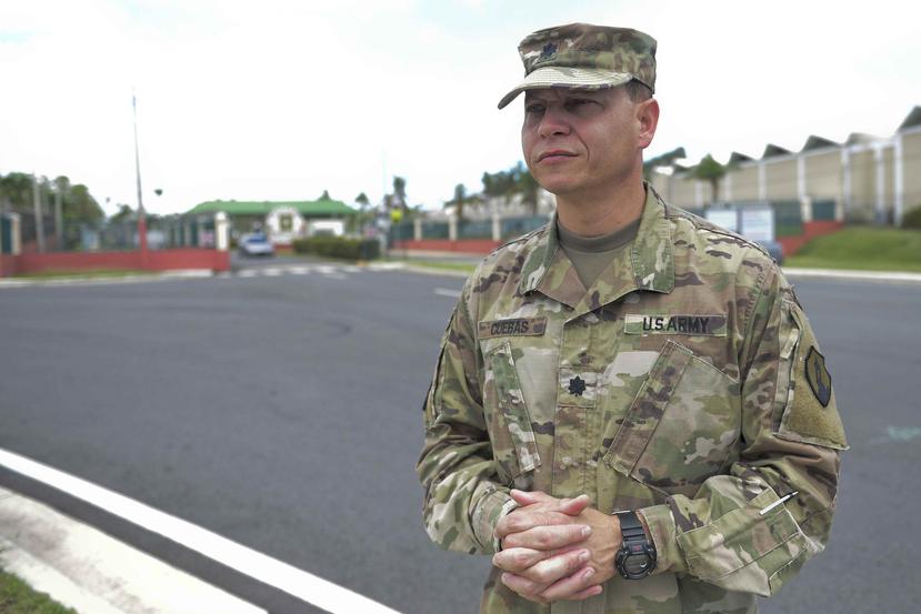 Carlos Cuebas, oficial de Asuntos Públicos de la Reserva del Ejército.