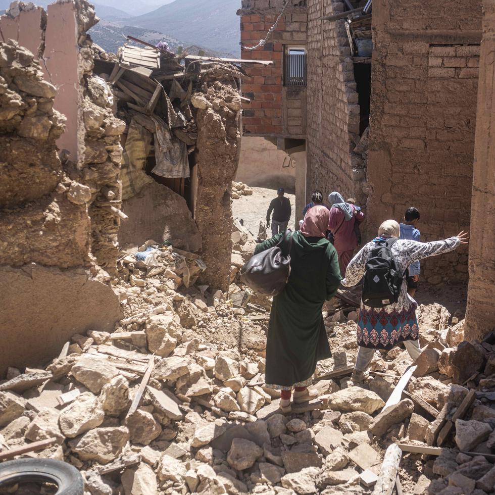 Un terremoto de magnitud preliminar 6.8 sacudió a marruecos en la madrugada del 9 de septiempre de 2023