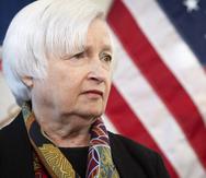 La secretaria del Tesoro de Estados Unidos, Janet Yellen.