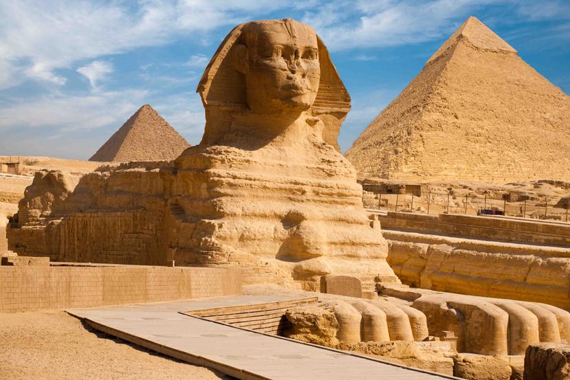 Famosa esfinge en Giza, Egipto. (Shutterstock.com)