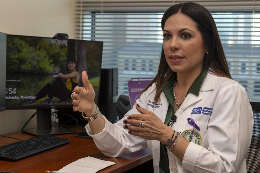 Para la neuróloga, romper con estigmas sobre la epilepsia entre los latinos, es fundamental.