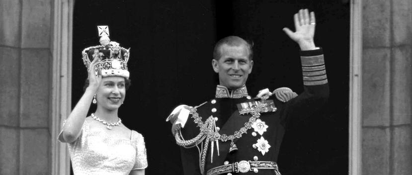 El 20 de noviembre de 1947, la entonces princesa Elizabeth contrajo matrimonio con el teniente Philip Mountbatten en la abadía de Westminster. (AP)