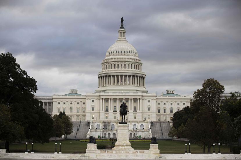 Imagen del Capitolio de Washington DC, sede del Congreso de Estados Unidos.