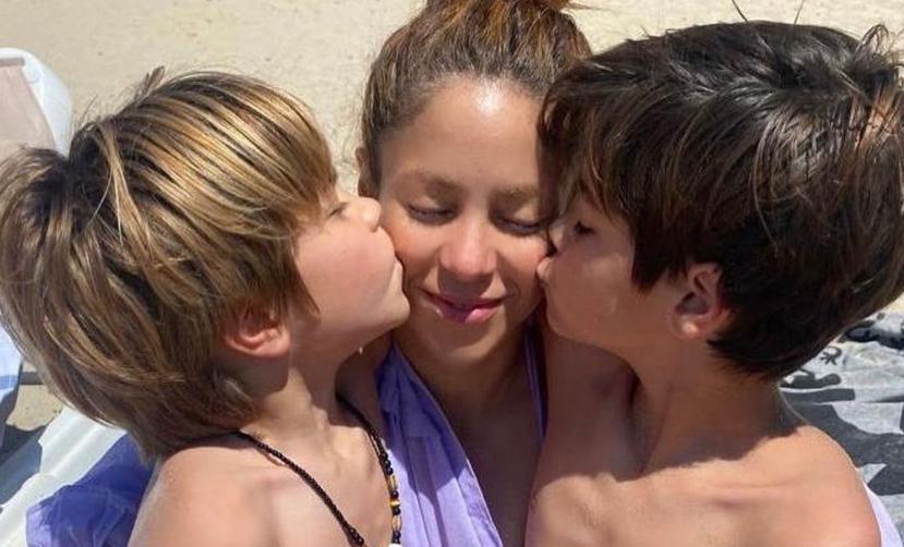 Shakira y sus hijos, Milán y Sasha, ya viven en Miami.