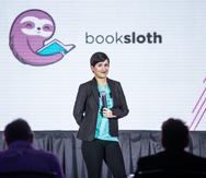 Lincy Ayala, cofundadora de la applicación BookSloth.