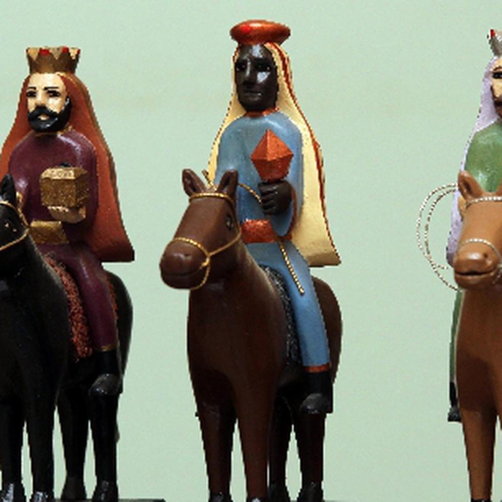 Los tres reyes son los más venerados por talladores, artistas y la familia boricua (Archivo)