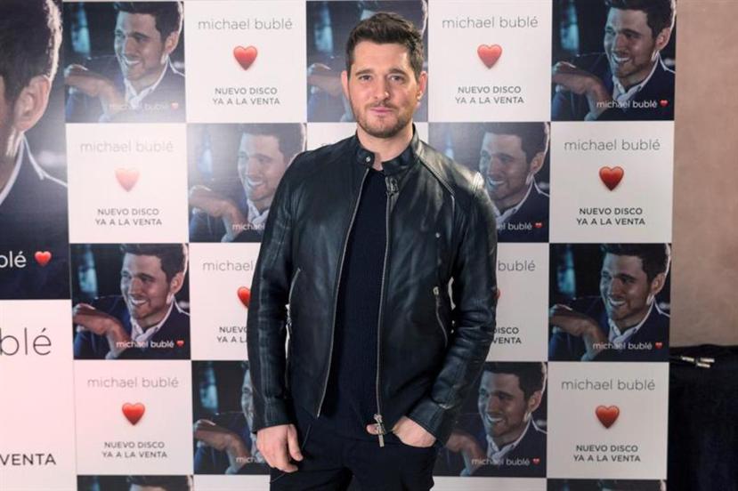 Michael Bublé está dedicado a la promoción de su más reciente disco, "Love". (AP)