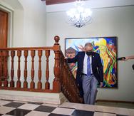 El alcalde de Ponce, Luis Irizarry Pabón, en la alcaldía de la Ciudad Señorial.