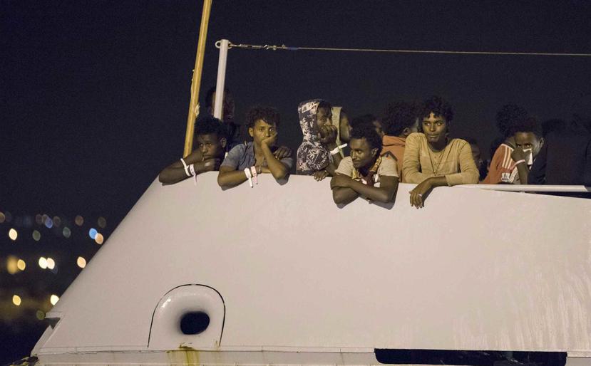 La Guardia Costera de Libia rescató a 158 migrantes en el Mar Mediterráneo. (AP)