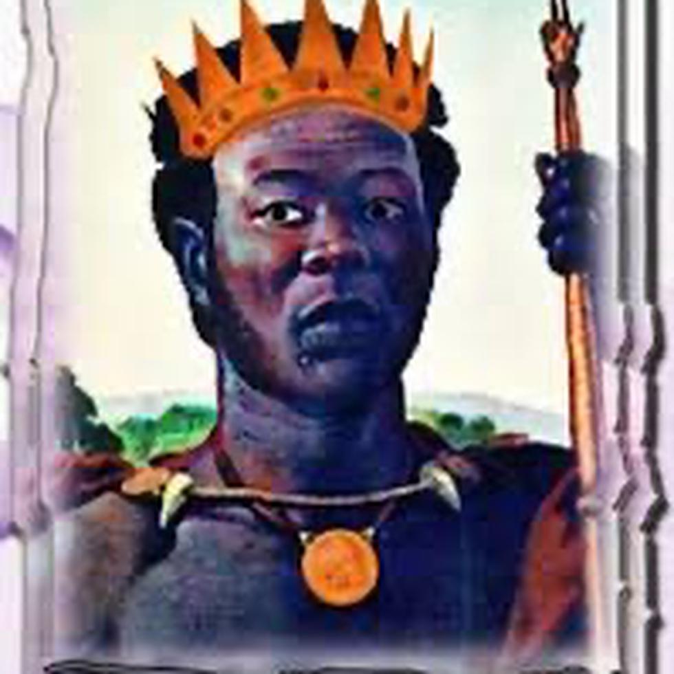 Imagen del legendario rey Miguel, líder antiesclavista.