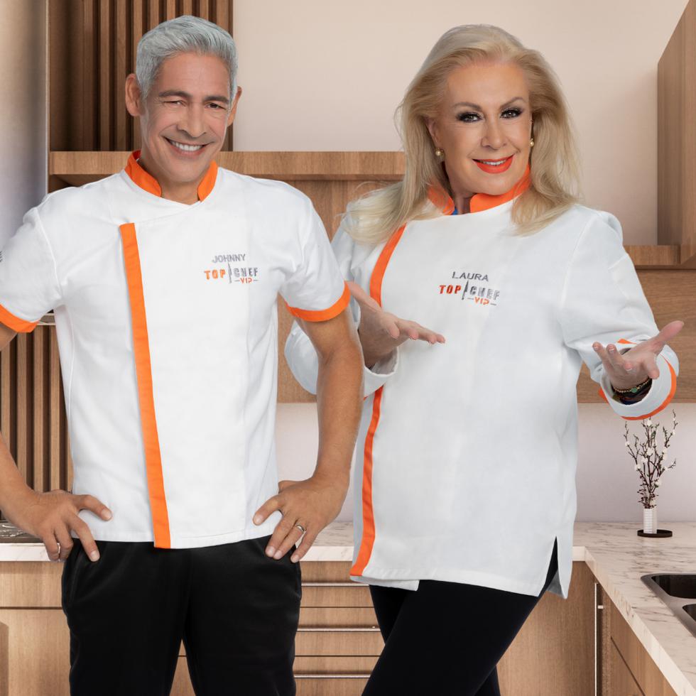 Johnny Lozada y Laura Zapata forman parte de las 20 estrellas que competirán en "Top Chef VIP 2".