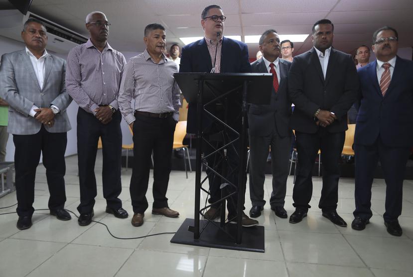 Aníbal José Torres (centro) dijo que "la clave del triunfo del Partido Popular en noviembre de 2020 es la unidad".