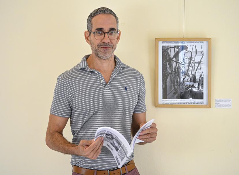 La más reciente exhibición de Adrián Badías, “Ulysses, turey de Vizcaya”, se desprende de un libro que está por publicar bajo el mismo título, en el que ha estado trabajando por los pasados tres años y está próximo a publicar.