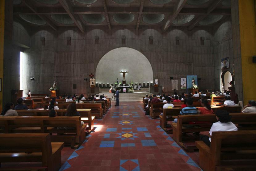 Vista del interior de la Catedral Metropolitana de Managua, Nicaragua. (EFE)