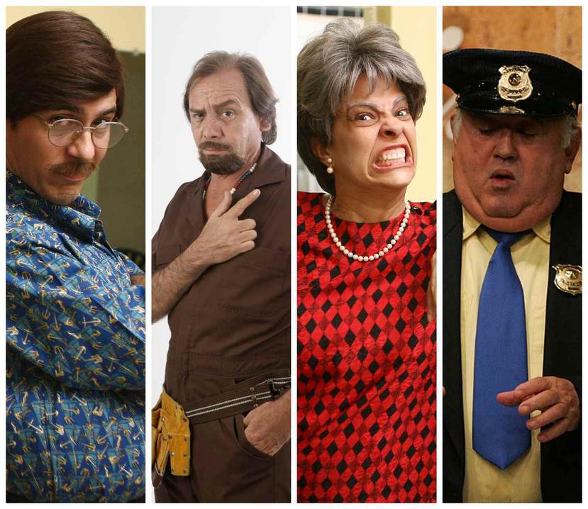 Los personajes de "Segismundo", "Lolo Bond", "Doña Soto" y "Vázquez", son algunos de los que podrá volver a disfrutar el público. (Collage / Archivo)