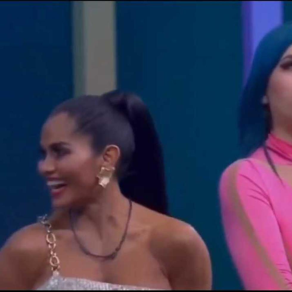 Maripily Rivera y la "Bebeshita" durante el posicionamiento en "La casa de los famosos".