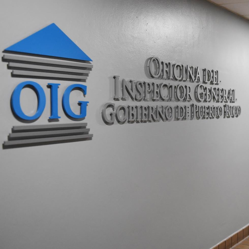 20191113 San Juan Puerto Rico Oficinas del inspector General OIG en el edificio de la  ACAA en Hato Rey
luis.alcaladelolmo@gfrmedia.com