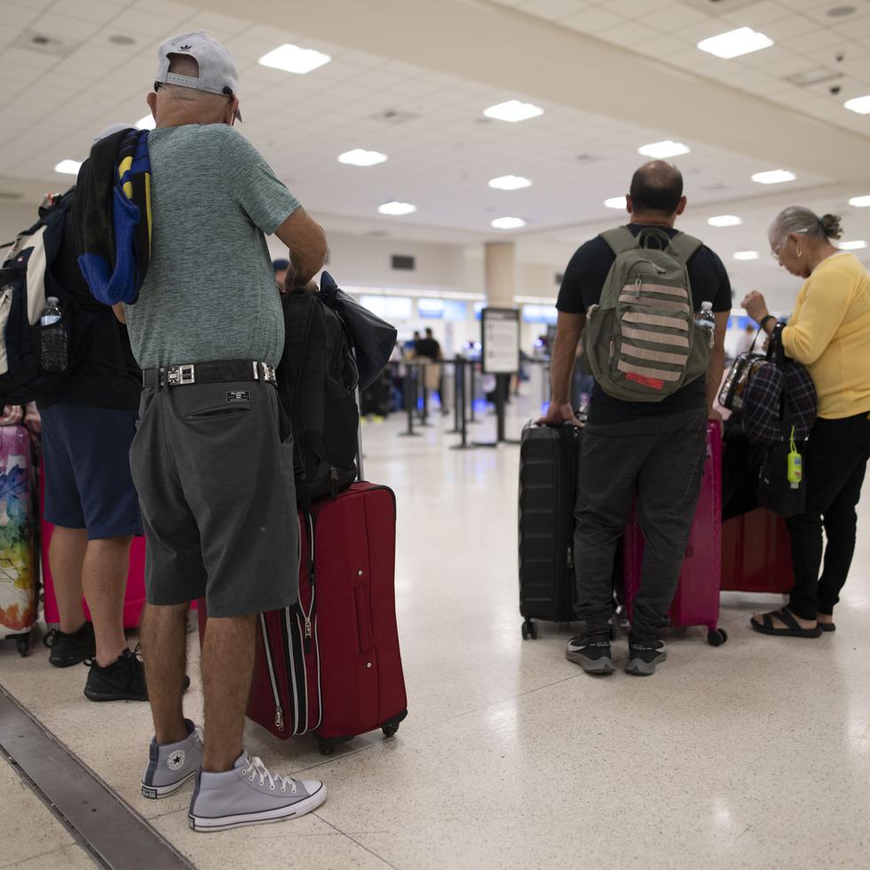 Un total de 22 vuelos fueron cancelados para hoy en el aeropuerto Luis Muñoz Marín.