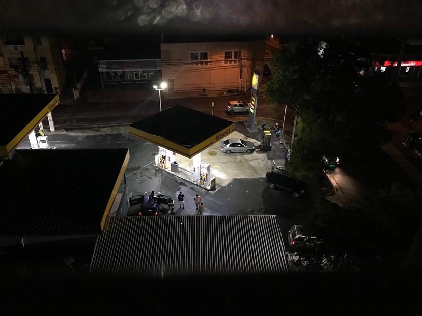 Imagen provista por uno de los vecinos sobre la situación nocturna en la zona. (Suministrada)