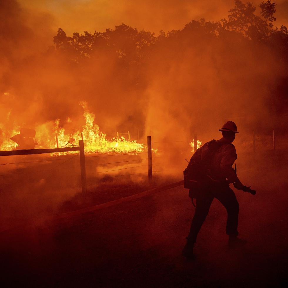 El incendio cobró la vida del padre de la familia, al igual que de cuatro de sus hijos (AP Foto/Noah Berger, Archivo)