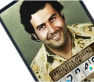 Imagen del teléfono celular de Pablo Escobar. (Escobar Inc)