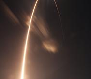 El cohete Atlas V de United Launch Alliance despega del Complejo de lanzamiento 41 en la base aérea de Cabo Cañaveral, Florida. (NASA, vía AP)