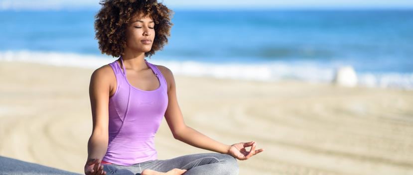 En general, la meditación mejora la salud y el bienestar en general. Shutterstock)