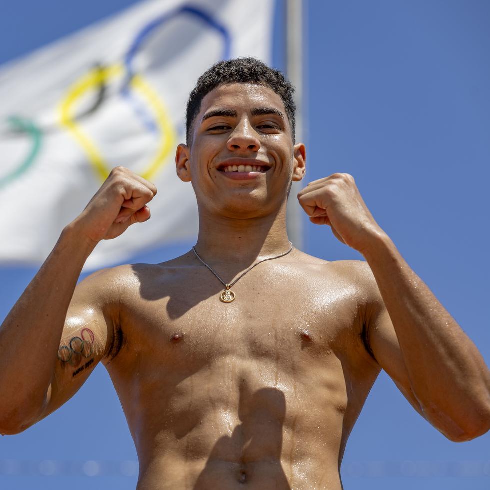 Juanma López, hijo, fue el atleta número 22 de Puerto Rico que se integró a la delegación de Puerto Rico a los Juegos Olímpicos de París 2024.