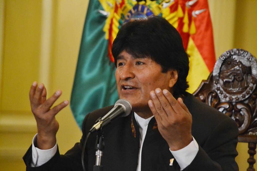 Evo Morales había llamado la atención a su ministra de Salud, Ariana Campero, porque no estaba atenta al discurso que él pronunciaba.