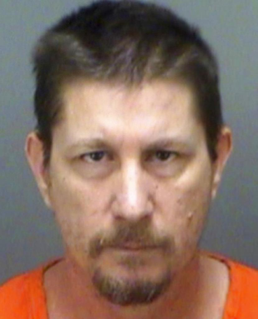 Michael Drejka en una fotografía del 13 de agosto de 2018 proporcionada por el Departamento de Policía del condado de Pinellas, Florida. (AP)