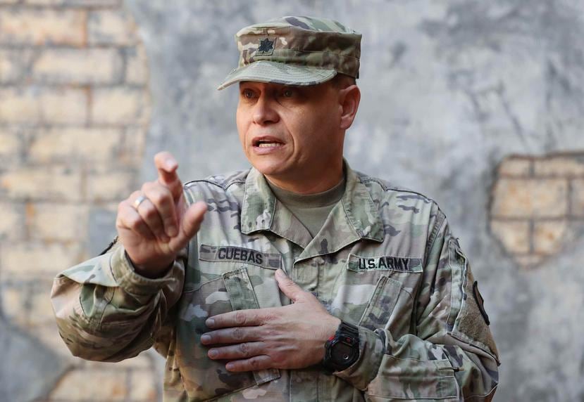 El teniente coronel Carlos Cuevas dijo que los soldados realizarán primero un entrenamiento en Texas.
