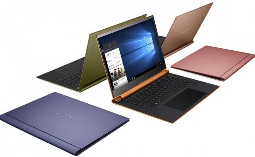 Modelos plegables, 5G, con inteligencia artificial incorporada, ultradelgadas y cada vez más veloces, así son las nuevas laptops presentadas en el CES 2020. (El Universal/GDA)