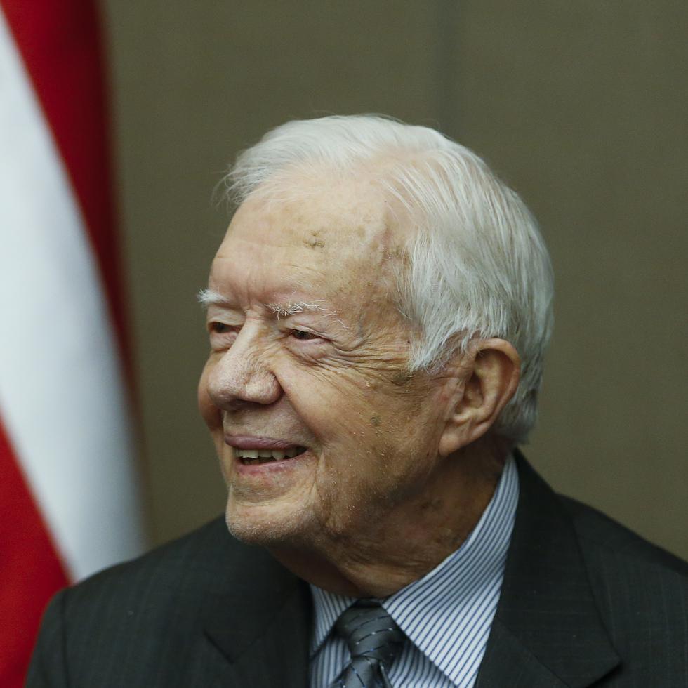Imagen de archivo del expresidente de Estados Unidos Jimmy Carter.