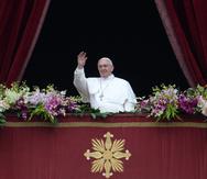 El papa Francisco suplicó por la paz en países sumidos en guerra. (AFP)