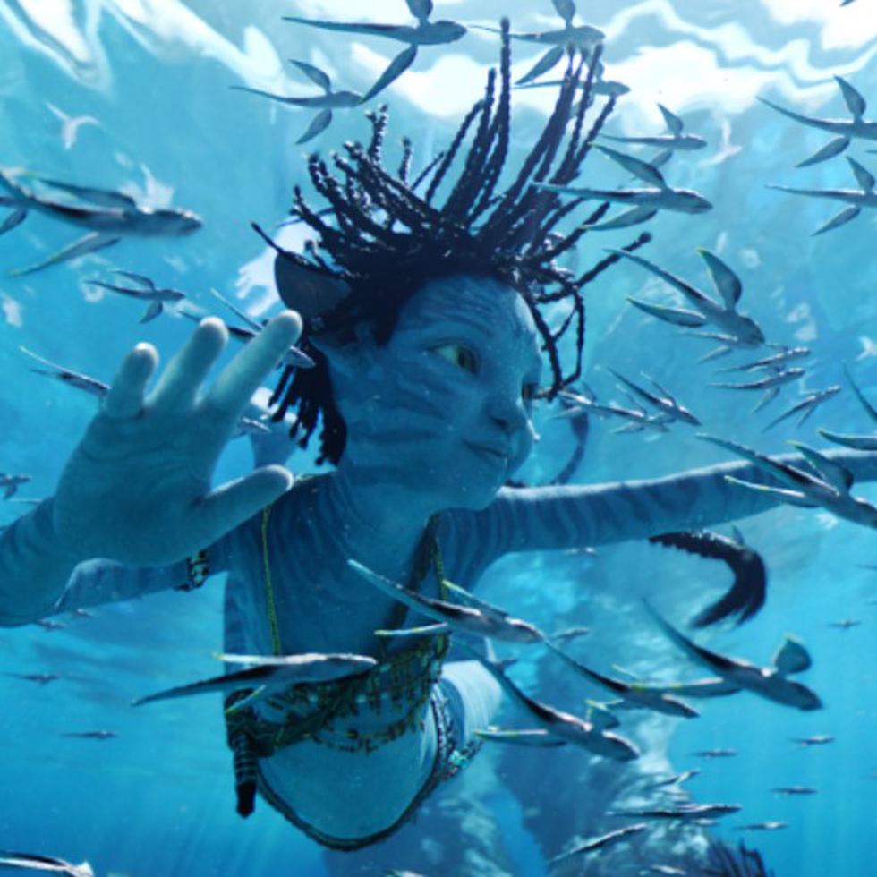Escena de la película "Avatar: The Way of Water"