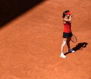 La tenista china Peng Shuai durante un partido. EFE/Juanjo Martín
