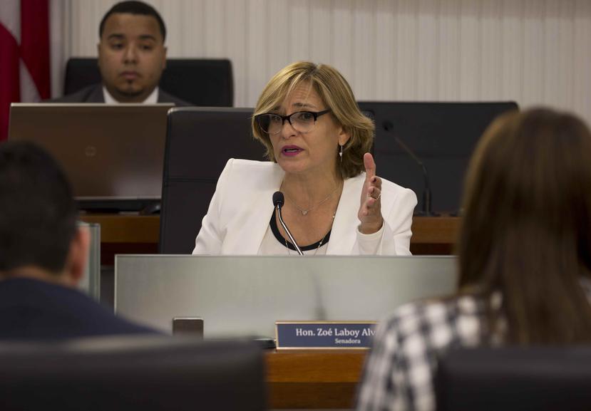 La senadora Zoé Laboy preside la Comisión que emitió un informe favorable para el Fideicomiso.
