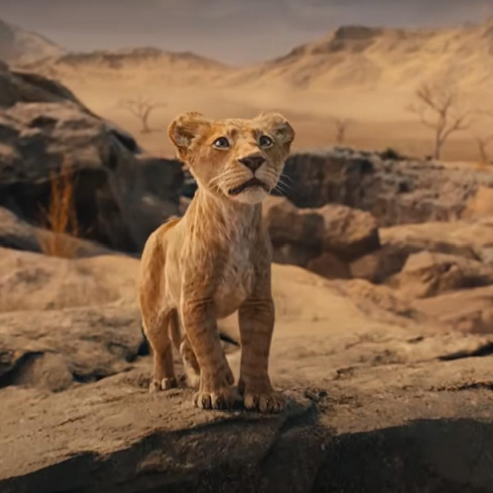 Imagen de la película "Mufasa: The Lion King", que estará en los cines el 20 de diciembre de 2024.