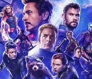 Cartel promocional de la película "Avengers Endgame" de 2019. (Suministrada)