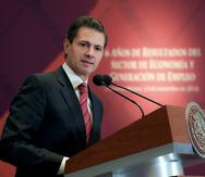 Enrique Peña Nieto fue presidente de México entre 2012 y 2018. (EFE)