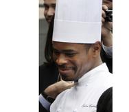 El chef Tafari Campbell en una imagen del 2008 en la Casa Blanca.